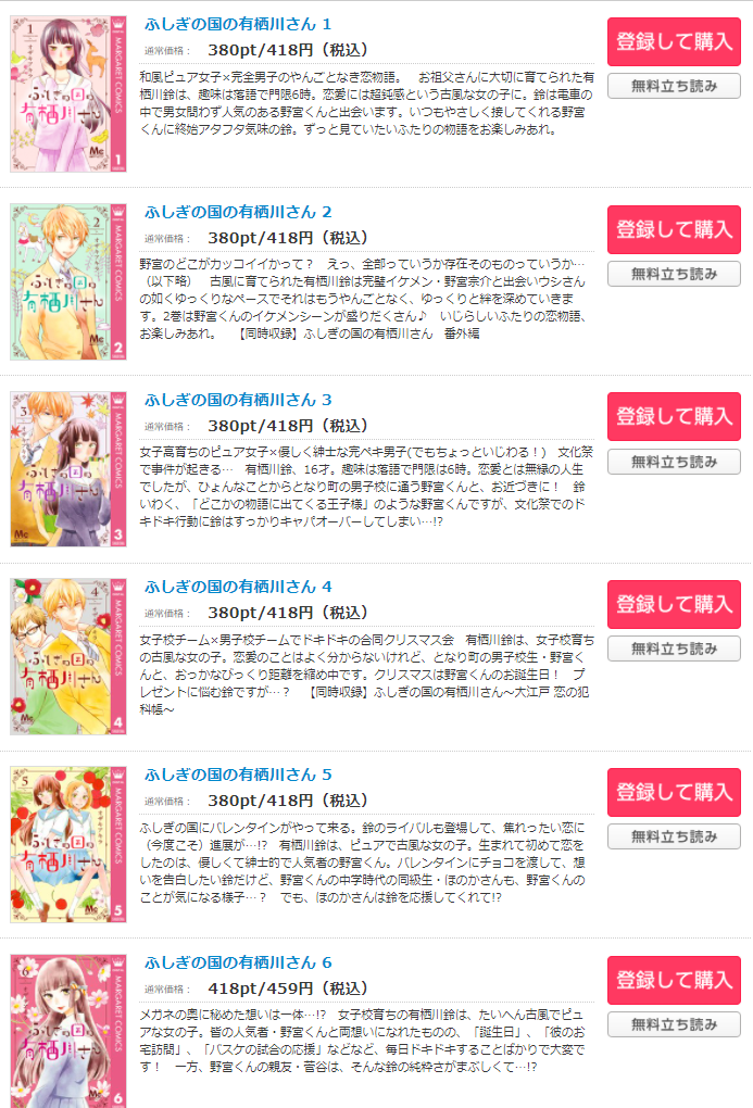 ふしぎの国の有栖川さん 全巻無料で読める アプリや漫画バンクの代わりに ホンシェルジュ