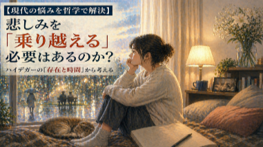【現代の悩みを哲学で解決】悲しみを「乗り越える」必要はあるのか？ ハイデガーの『存在と時間』から考える画像